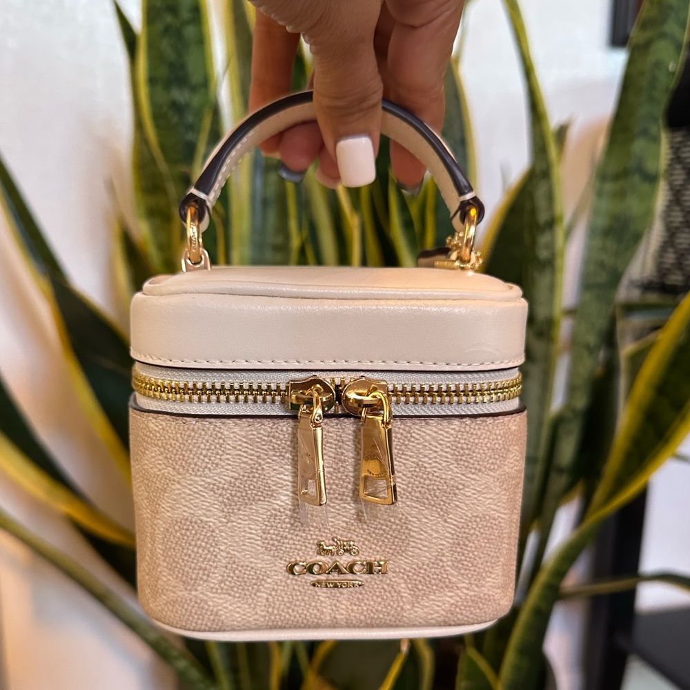 Coach Ava cross body bag in signature canvas